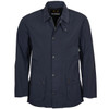 Navy Barbour Mens Ashby Casual Jacket