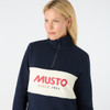  Musto Womens Classic Musto Half Zip Sweat Navy