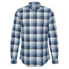 Navy Barbour Mens Hillroad Tailored Shirt