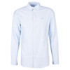 Sky Blue Barbour Mens Striped Oxtown Tailored Shirt