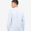 Sky Blue Barbour Mens Striped Oxtown Tailored Shirt Back Sky Blue Barbour Mens Striped Oxtown Tailored Shirt Back