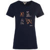Navy Barbour Womens Bowland T-Shirt