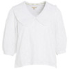 White Barbour Womens Kelley Top