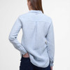 Chambray/White Barbour Womens Marine Shirt Back