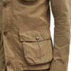 Bleached Olive Barbour Mens Corbridge Casual Jacket Pocket