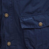 Navy Barbour Mens Corbridge Casual Jacket Pocket