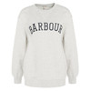 Cloud/Navy Barbour Womens Northumberland Sweatshirt