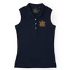 Navy Holland Cooper Womens Sleeveless Polo Shirt