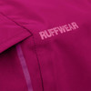 Hibiscus Pink Ruffwear Sun Shower Dog Raincoat Detail