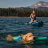 Aurora Teal Ruffwear Lunker Floating Dog Toy Lifestyle