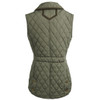 Sage Fairfax & Favor Womens Bella Quilted Gilet Rear