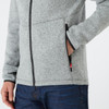 Grey Musto Mens Knitted Fleece