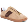 Taupe Dark Chocolate Holland Cooper Womens Knightsbridge Court Trainer