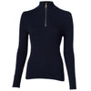 Ink Navy Holland Cooper Womens Ava Half Zip Knitted Jumper