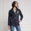 Ink Navy Holland Cooper Womens Diamond Quilt Classic Jacket
