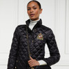 Black  Holland Cooper Diamond Quilt Classic Jacket