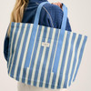 Blue Multi Joules Promenade Tote Bag Lifestyle