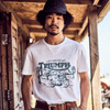 Triumph Dust Graphic Tee White