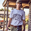 Triumph Dust Graphic Tee Silver