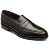 Dark Brown Waxy Leather Loake Mens Imperial Loafer