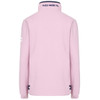 Pink Lazy Jacks Womens LJ5 Plain Button Neck Sweatshirt Back
