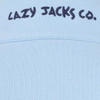 Sky Lazy Jacks Womens LJ33 Plain Full Zip Sweatshirt Back Neck