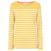 Heather Lazy Jacks Womens LJ97 Striped Breton Top