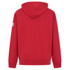 Crimson Lazy Jacks Mens LJ21 Printed Hooded Sweatshirt Back