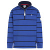 Royal Lazy Jacks Mens LJ51 Thin Stripe 1/4 Zip Sweatshirt