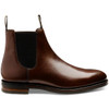 Dark Brown Loake Mens Emsworth Chelsea Boots Side