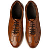 Chestnut Brown Calf Loake Mens Linford Trainers Top 