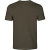 Grizzly Brown Seeland Mens Kestrel T-Shirt Back