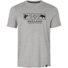 Dark Grey Melange Seeland Mens Lanner T-Shirt