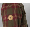 Red Check Seeland Mens Vancouver Shirt Sleeve Detail