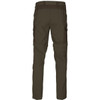 Pine Green/Demitasse Brown Seeland Mens Birch Zip-Off Trousers Back