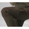 Pine Green/Demitasse Brown Seeland Mens Birch Zip-Off Trousers Knee Detail