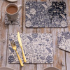 Price and Kensingtonn Woodland Placemat And Coaster Set Place Setting with cutlery LIfestyle