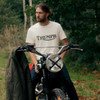 new bone Triumph Mens Fork Seal Tee lifestyle