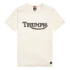 new bone Triumph Mens Fork Seal Tee