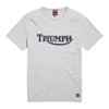 silver marl Triumph Mens Fork Seal Tee