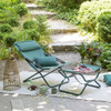 Lafuma Transabed Batyline DUO Sunlounger Green