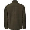Pine Green Melange Seeland Mens Woodcock Earl Fleece Jacket Back