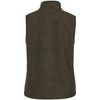 Pine Green Melange Seeland Mens Woodcock Earl Fleece Waistcoat Back
