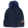 Navy Barbour Womens Saltburn Beanie