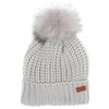 Ice White Barbour Womens Saltburn Beanie