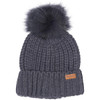 Charcoal Barbour Womens Saltburn Beanie