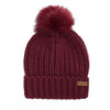 Biking Red Barbour Womens Saltburn Beanie