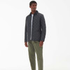 Charcoal Barbour Heritage Liddesdale Quilted Jacket Front