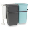 Brabantia Sort & Go Built In Bin 2x16 Litre