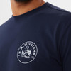 Dark Navy R.M. Williams Mens Wondai T-Shirt Chest